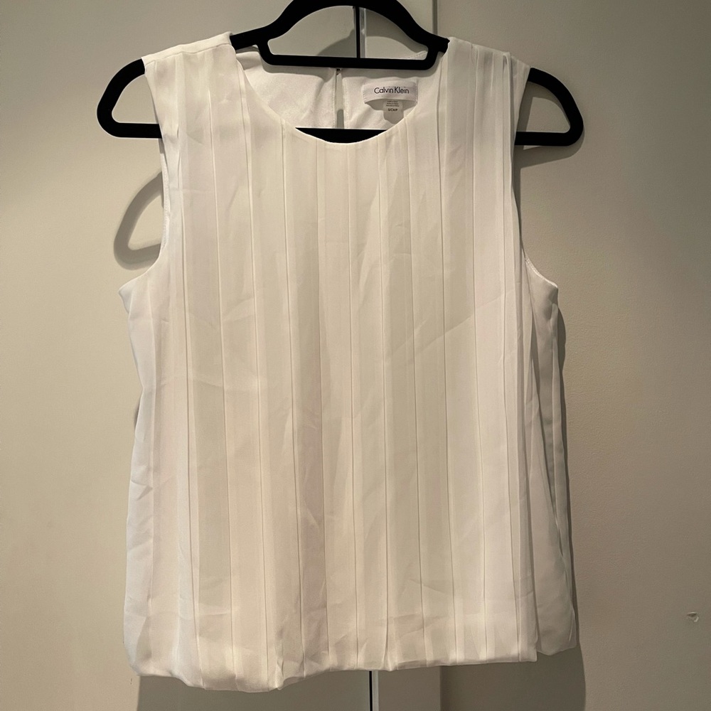 Calvin Klein White Blouse